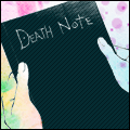 Тетрадь смерти (death note) смайлики картинки гиф анимации скачать