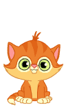 Рыженький котя с любовью смайлики картинки гиф анимации скачать
