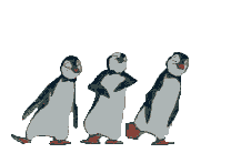 И пингвины умеют танцевать! смайлики картинки гиф анимации скачать