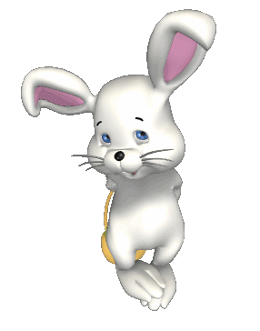 Пасхальный кролик смайлики картинки гиф анимации скачать